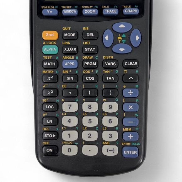 Texas Instruments TI-83 Plus Graphing Calculator Black WORKS - Picture 4 of 13